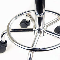 Thumbnail for Forever Beauty Black Salon Barber Stool Swivel Saddle Type