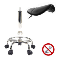 Thumbnail for Forever Beauty Black Salon Barber Stool Swivel Saddle Type