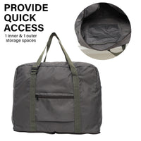 Thumbnail for KOELE Khaki Shopper Bag Travel Duffle Bag Foldable Laptop Luggage KO-BOSTON