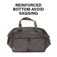 Thumbnail for KOELE Khaki Shopper Bag Travel Duffle Bag Foldable Laptop Luggage KO-BOSTON