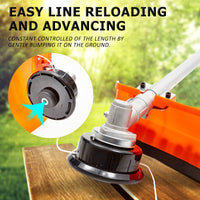 Thumbnail for Dynamic Power Garden Whipper Snipper Brush Cutter 26cc + 4 Blades