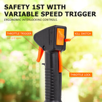 Thumbnail for Dynamic Power Garden Whipper Snipper Brush Cutter 43cc + 1 Blade