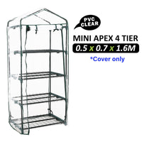 Thumbnail for Home Ready Apex Mini Garden Greenhouse Shed PVC Cover Only