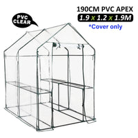 Thumbnail for Home Ready Apex 190cm Garden Greenhouse Shed PVC Cover Only