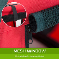 Thumbnail for Paw Mate Red Portable Soft Dog Cage Crate Carrier L