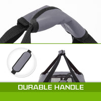 Thumbnail for Paw Mate Grey Portable Soft Dog Cage Crate Carrier XL