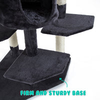 Thumbnail for Paw Mate 201cm Grey Cat Tree Parala Multi Level Scratcher