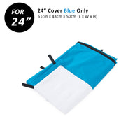 Thumbnail for Paw Mate Blue Cage Cover Enclosure for Wire Dog Cage Crate 24in