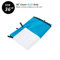 Thumbnail for Paw Mate Blue Cage Cover Enclosure for Wire Dog Cage Crate 36in