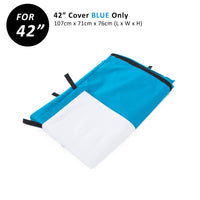 Thumbnail for Paw Mate Blue Cage Cover Enclosure for Wire Dog Cage Crate 42in