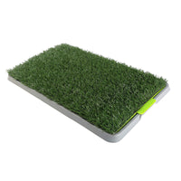 Thumbnail for Paw Mate Pet Dog Potty Tray Training Toilet 69cm x 43cm + 1 Grass Mat