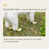 Thumbnail for Daeng Daeng Shoes 28pc M Blue Dog Shoes Waterproof Disposable Boots Anti-Slip Socks