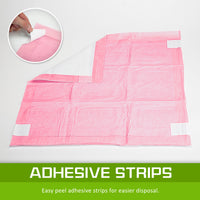 Thumbnail for Paw Mate 100PCS Pink Pet Dog Cat Potty Training Toilet Mat Pads