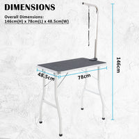 Thumbnail for Paw Mate Black Pet Grooming Salon Table Dog Cat 78cm