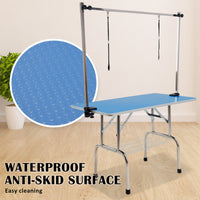 Thumbnail for Paw Mate Blue Pet Grooming Salon Table Dual Dog Cat 120cm