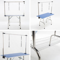 Thumbnail for Paw Mate Blue Pet Grooming Salon Table Dual Dog Cat 120cm