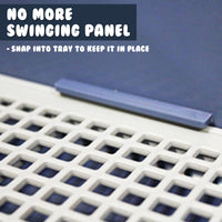 Thumbnail for PS KOREA Blue Dog Pet Potty Tray Training Toilet Raised Walls T1
