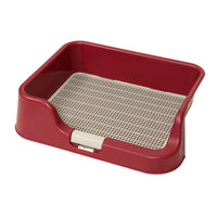 Thumbnail for PS KOREA Wine Dog Pet Potty Tray Training Toilet Raised Walls T1