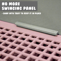 Thumbnail for PS KOREA Grey Dog Pet Potty Tray Training Toilet Portable T3