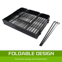 Thumbnail for Paw Mate Pet Playpen Heavy Duty 31in 8 Panel Foldable Dog Cage + Cover