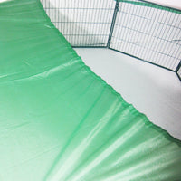 Thumbnail for Paw Mate Green Net Cover for Pet Playpen 32in Dog Exercise Enclosure Fence Cage
