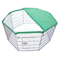 Thumbnail for Paw Mate Green Net Cover for Pet Playpen 42in Dog Exercise Enclosure Fence Cage
