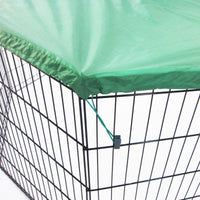 Thumbnail for Paw Mate Green Net Cover for Pet Playpen 42in Dog Exercise Enclosure Fence Cage