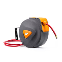 Thumbnail for Dynamic Power Air Hose Retractable Reel Auto Rewind Heavy Duty Wall Mounted 10m