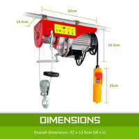 Thumbnail for Dynamic Power Electric Hoist Remote Chain Lift 240V 510w 125/250KG