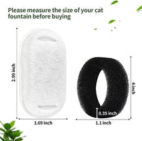 Thumbnail for YES4PETS 16 x Pet Dog Cat Fountain Filter Replacement Activated Carbon Exchange Filtration System Automatic Water Dispenser Compatible