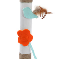 Thumbnail for YES4PETS 89 cm Cat Kitten Single Scratching Post with Toy