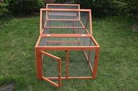 Thumbnail for YES4PETS 290 cm XL Chicken Coop Run Guinea Pig Cage Villa Extension Rabbit Hutch Cat Kitten House Pen