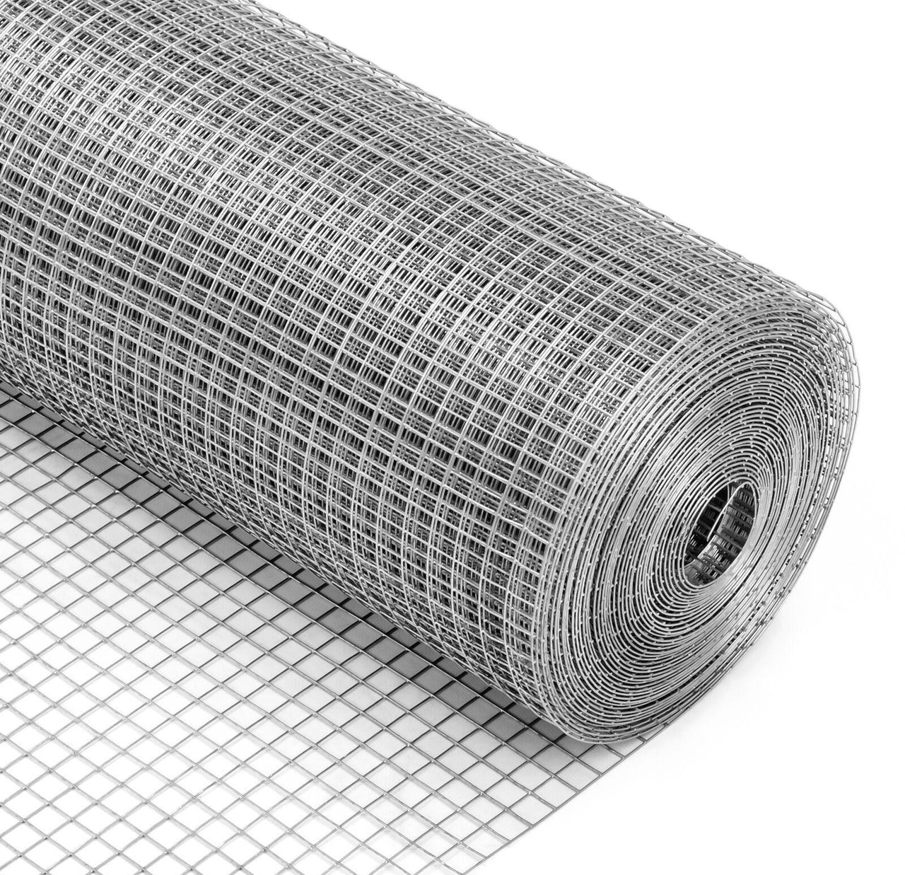 YES4PETS 1 x 40M Galvanised Wire Mesh Garden Pet Chicken Coop Fencing Bird Netting Mesh