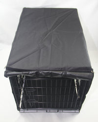 Thumbnail for YES4PETS 24' Portable Foldable Dog Cat Rabbit Collapsible Crate Pet Cage with Cover