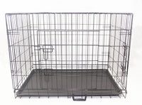 Thumbnail for YES4PETS 24' Portable Foldable Dog Cat Rabbit Collapsible Crate Pet Cage with Cover