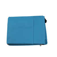 Thumbnail for YES4PETS 48' Portable Foldable Dog Cat Rabbit Collapsible Crate Pet Cage with Cover Mat Blue