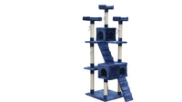 Thumbnail for YES4PETS 180 cm Cat Kitten Scratching Post Tree W ladder-Blue