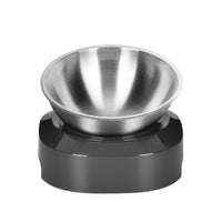 Thumbnail for YES4PETS 2 x M Stainless Steel Pet Bowl Water Bowls Portable Anti Slip Skid Feeder Dog Rabbit Cat