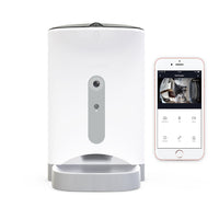 Thumbnail for YES4PETS Smart Automatic Pet Dog Cat Rabbit Feeder Smartphone Camera APP for iPhone Android