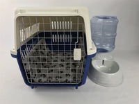 Thumbnail for YES4PETS XL Dog Puppy Cat Crate Pet Carrier Cage W Mat & Water Dispenser 72x53x53cm