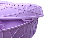 Thumbnail for YES4PETS XL Portable Cat Toilet Litter Box Tray House with Scoop Purple