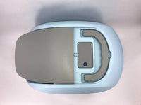 Thumbnail for YES4PETS XL Portable Hooded Cat Toilet Litter Box Tray House w Charcoal Filter and Scoop Blue