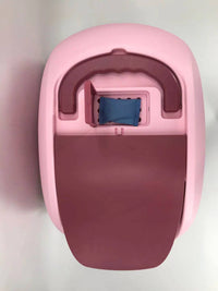 Thumbnail for YES4PETS XL Portable Hooded Cat Toilet Litter Box Tray House with Charcoal Filter and Scoop Pink