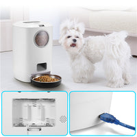 Thumbnail for YES4PETS 4.5L Visible Automatic Digital Pet Dog Cat Feeder Food Bowl Dispenser