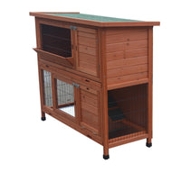 Thumbnail for YES4PETS 120cm XL Double Storey Rabbit Hutch Guinea Pig Cage , Ferret cage Cat W Pull Out Tray