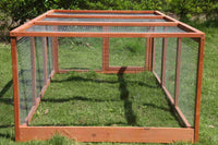 Thumbnail for YES4PETS Large Chicken Coop Run Guinea Pig Cage Villa Extension Rabbit Hutch House Pen