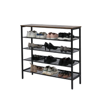 Thumbnail for YES4HOMES 5-Tier Medium Shoe Rack Shelf Stand Flat & Slant Adjustable Storage Organizer