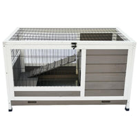 Thumbnail for YES4PETS Rabbit Hutch Cat House Cage Guinea Pig Ferret Cage