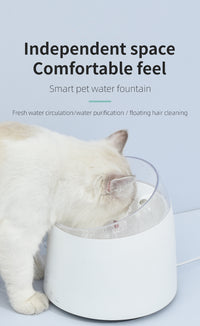 Thumbnail for YES4PETS  Electric Pet Dog Cat Water Fountain Automatic Self-Clean Water Fountain 1.5L