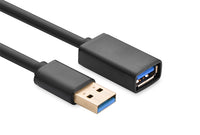 Thumbnail for UGREEN USB 3.0 Extension Male to Female Cable 1m Black (10368)